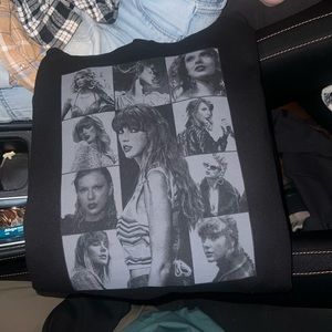 Taylor Swift EXCLUSIVE Eras Tour Black Hoodie Large